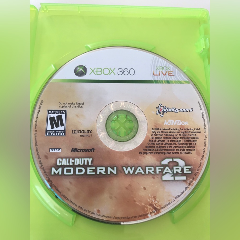 Call of Duty: Modern Warfare 2 Xbox 360 (Without Instructions) - Picture 3 of 3